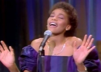 Whitney Houston, on "The Merv Griffin Show" in 1983.