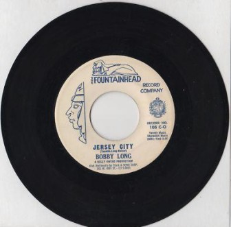 The 1960 single "Jersey City," by Bobby Long.