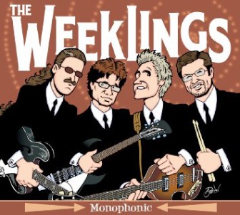 The cover of The Weeklings' self-titled debut album.