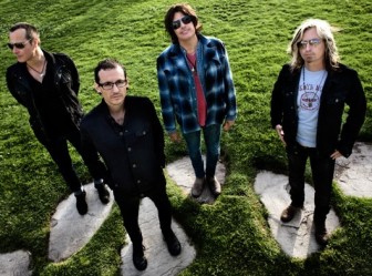 The current lineup of Stone Temple Pilots includes, from left, Robert DeLeo, Chester Bennington, Dean DeLeo and Eric Kretz.