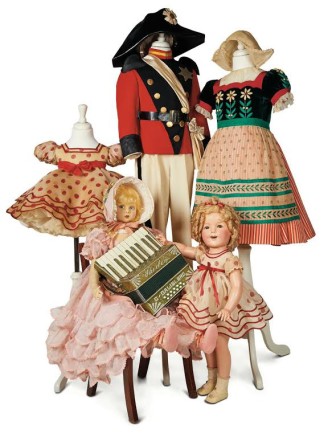 Items from the late Shirley Temple Black's collection of costumes, dolls and memorabilia will be on display at the Morris Museum in May.