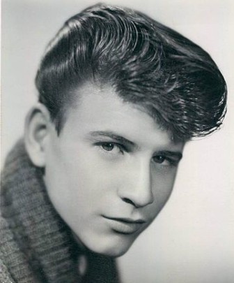 Bobby Rydell, in a vintage publicity photo.