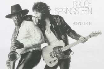 The cover image of Bruce Springsteen's "Born to Run" album.