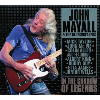 The cover of the John Mayall & the Bluesbreakers concert album, "In the Shadow of Legends."