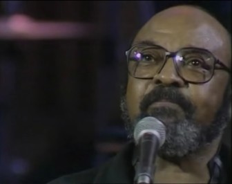 James Moody, during a performance of "Moody's Mood for Love," in 1989.
