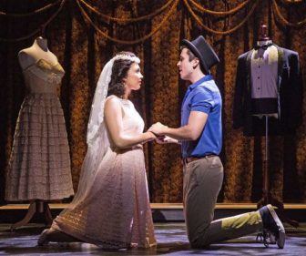 Belinda Allyn and Matt Doyle co-star as Maria and Tony in "West Side Story," at the Paper Mill Playhouse in Millburn.