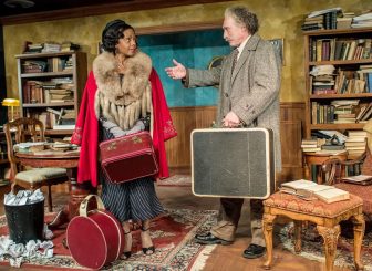 Erika LaVonn played Marian Anderson, with Joel Leffert as Albert Einstein, in "My Lord, What a Night."