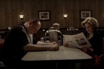 sopranos final scene