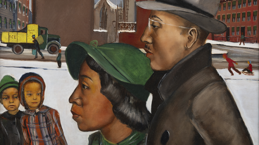 Zimmerli shows works of Allan Rohan Crite, who created profound