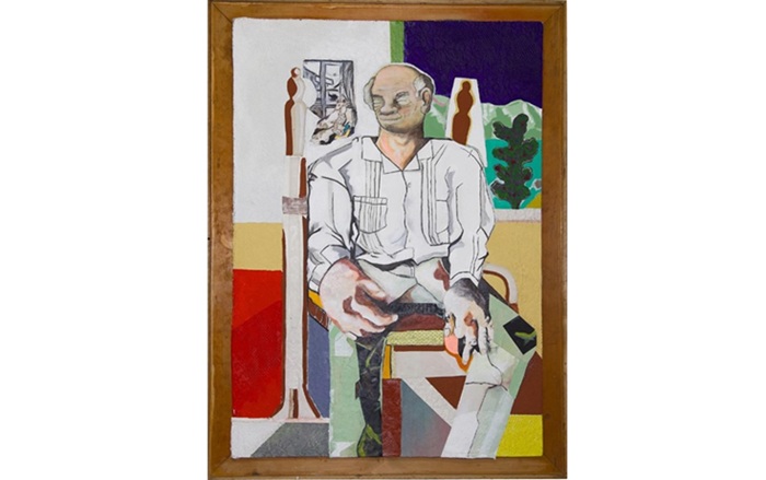 Leandro Comrie imbues portraits of everyday people with a rare sense of wonder, in Guttenberg Arts show