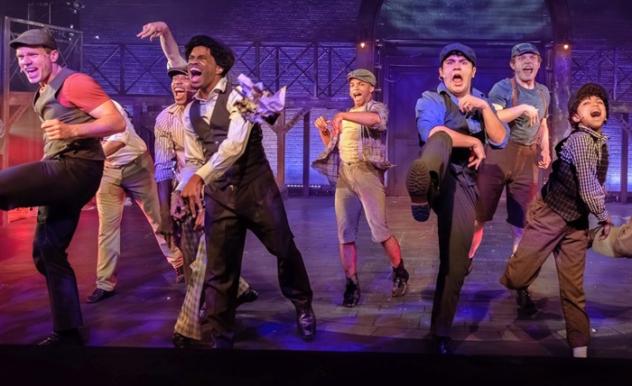 With soaring songs and buoyant dancing, 'Newsies' offers old-fashioned thrills at Vanguard Theater