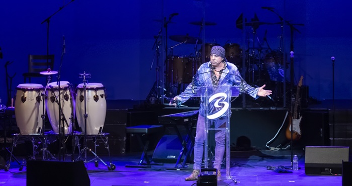 Steven Van Zandt joins Basie Center Walk of Fame before TeachRock gala (SEE/READ SPEECH HERE)